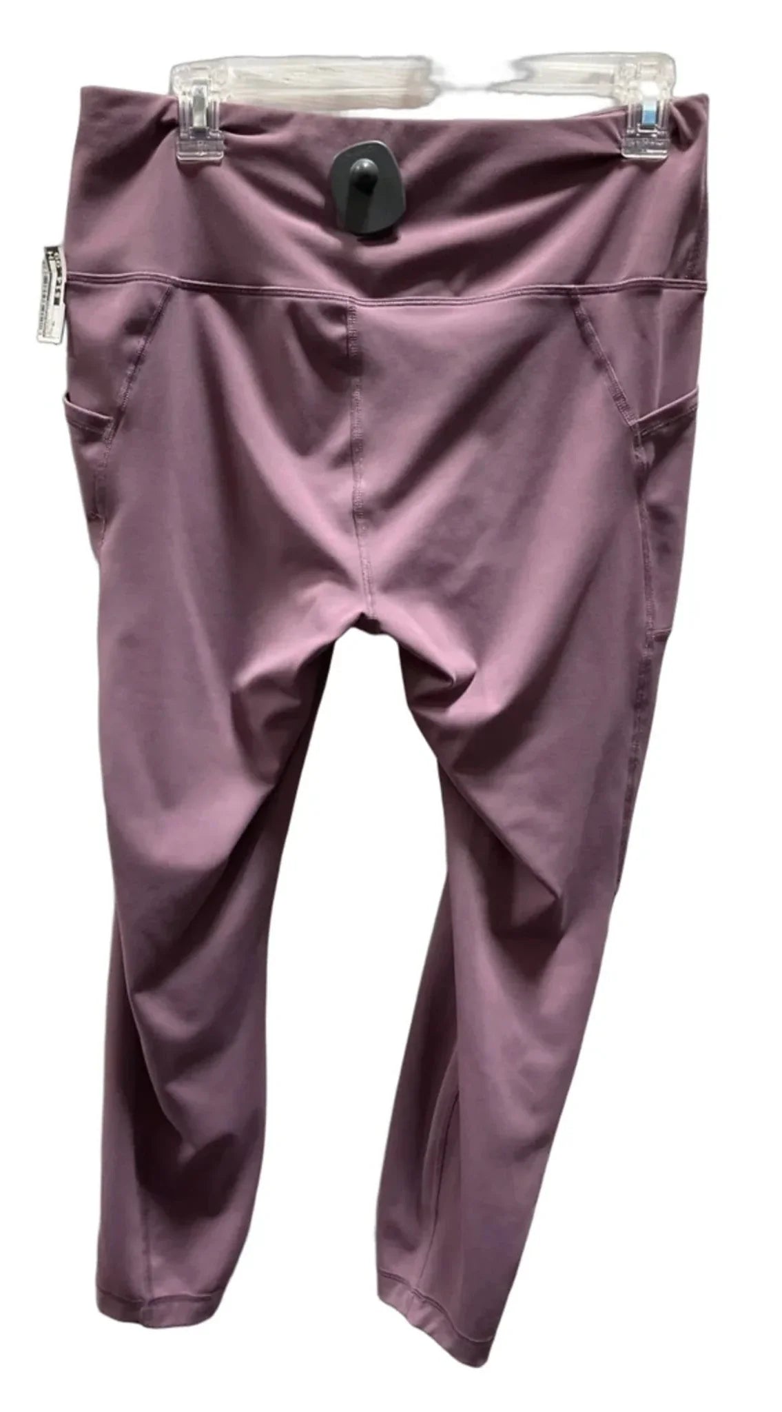 Athletic Leggings By Yogalicious In Purple, Size: Xl