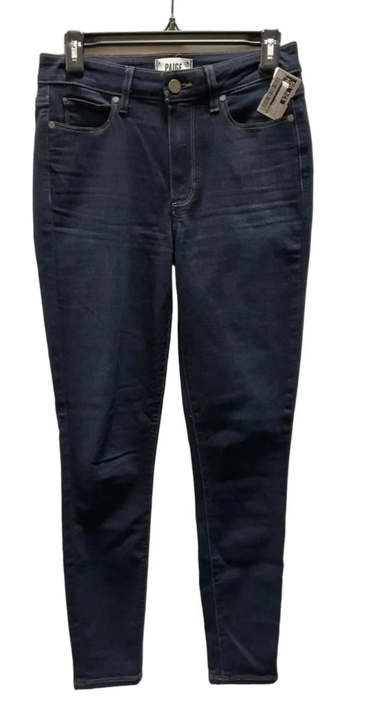 Jeans Skinny By Paige In Blue, Size: 4