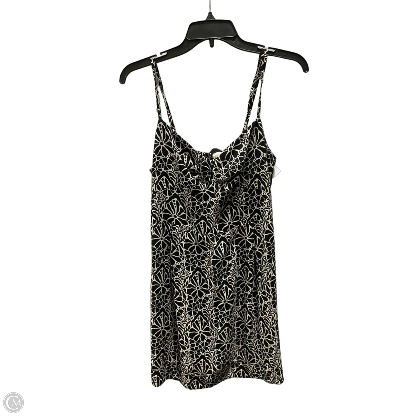 Dress Casual Short By Cma In Black & Cream, Size: L