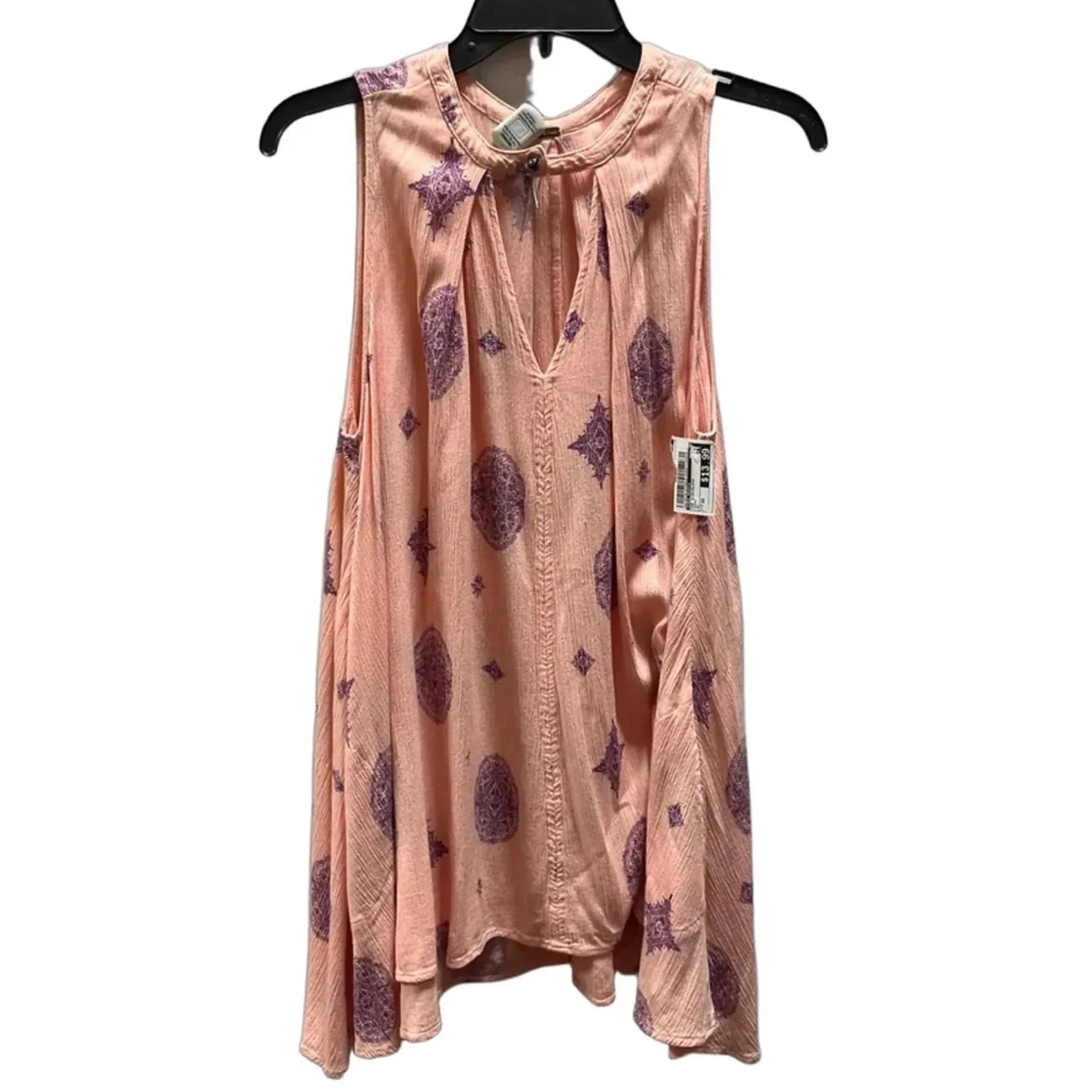 Top Sleeveless By Free People In Peach, Size: Xs