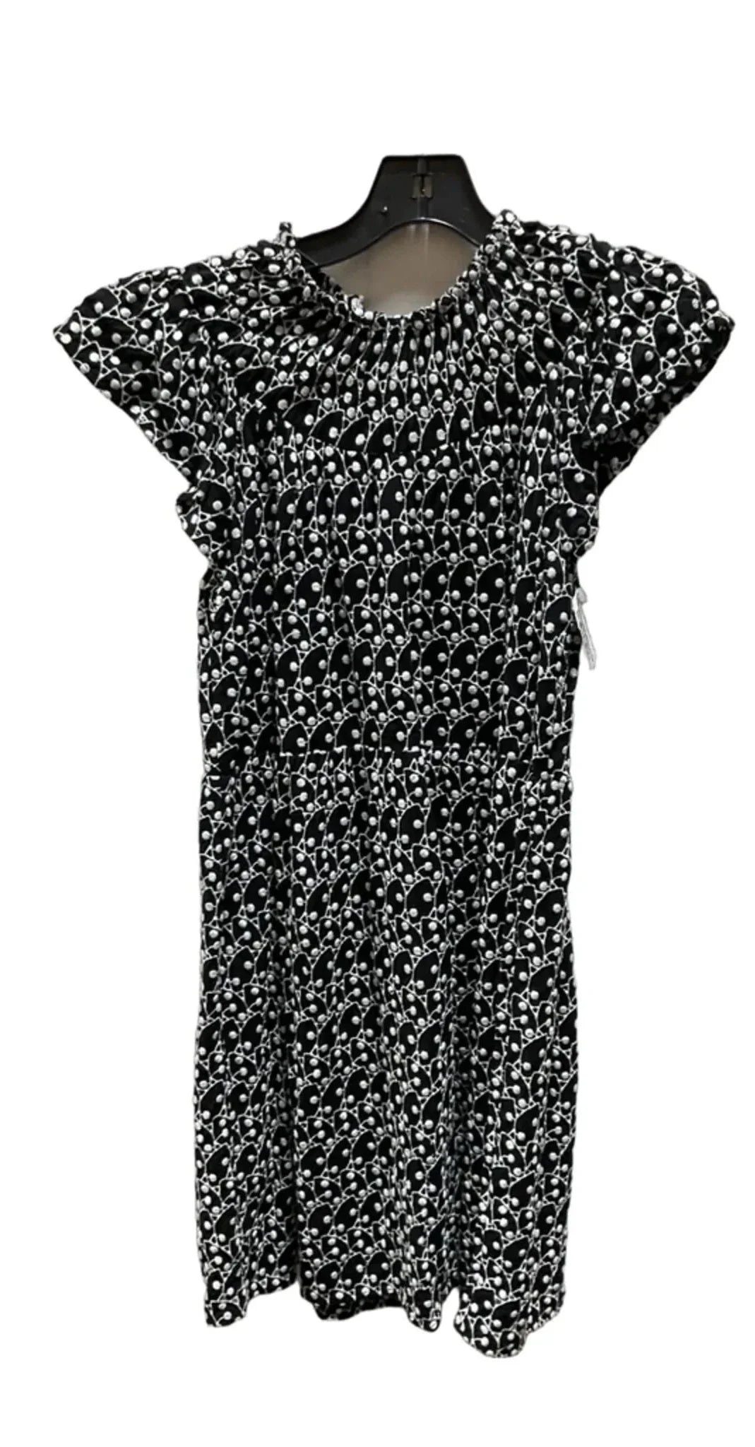 Dress Casual Midi By Loft In Black & White, Size: S