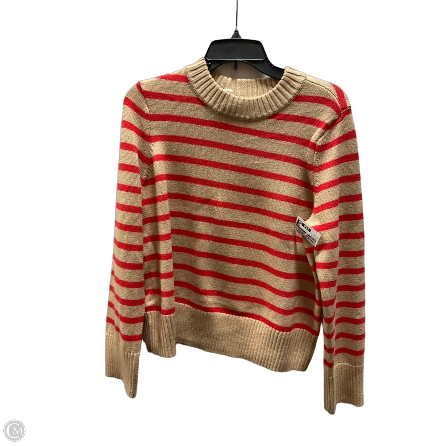 Sweater By On 34th In Red & Tan, Size: M