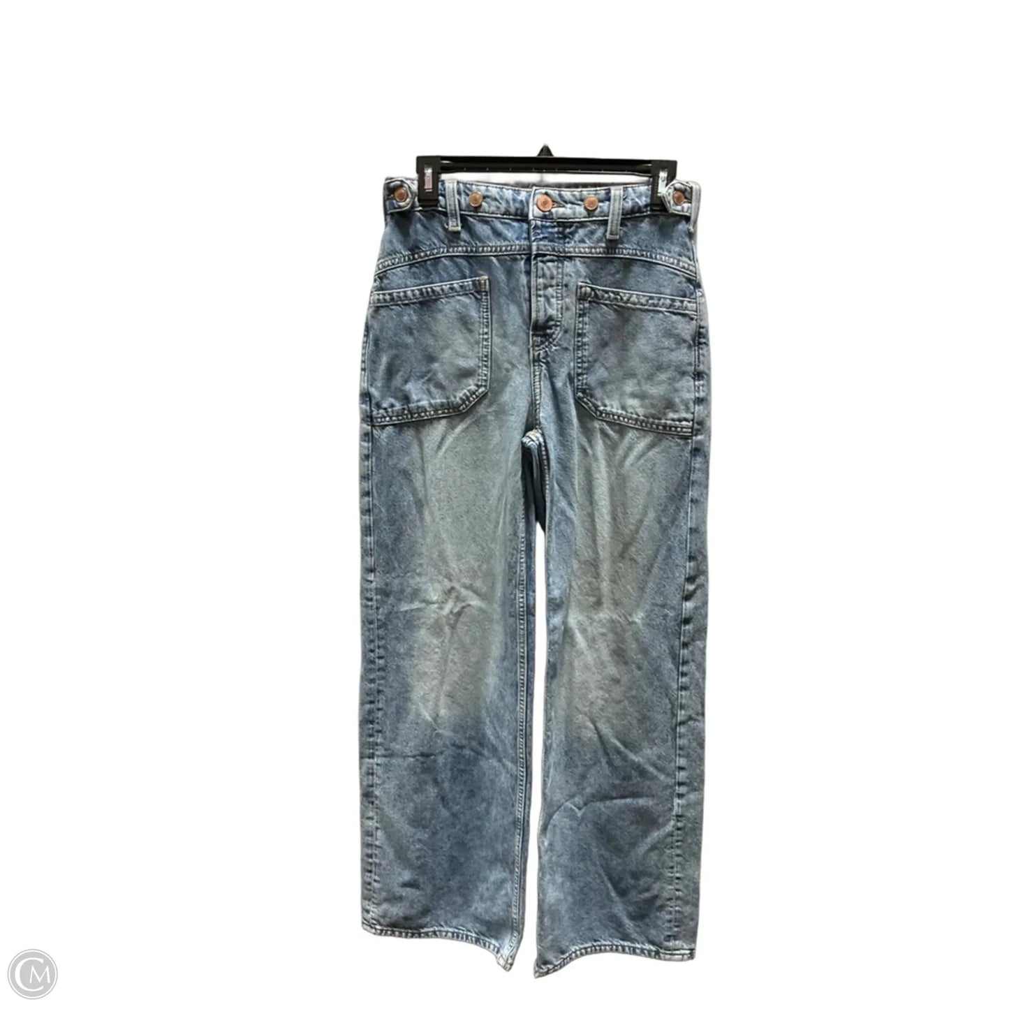 Jeans Wide Leg By We The Free In Blue, Size: 2