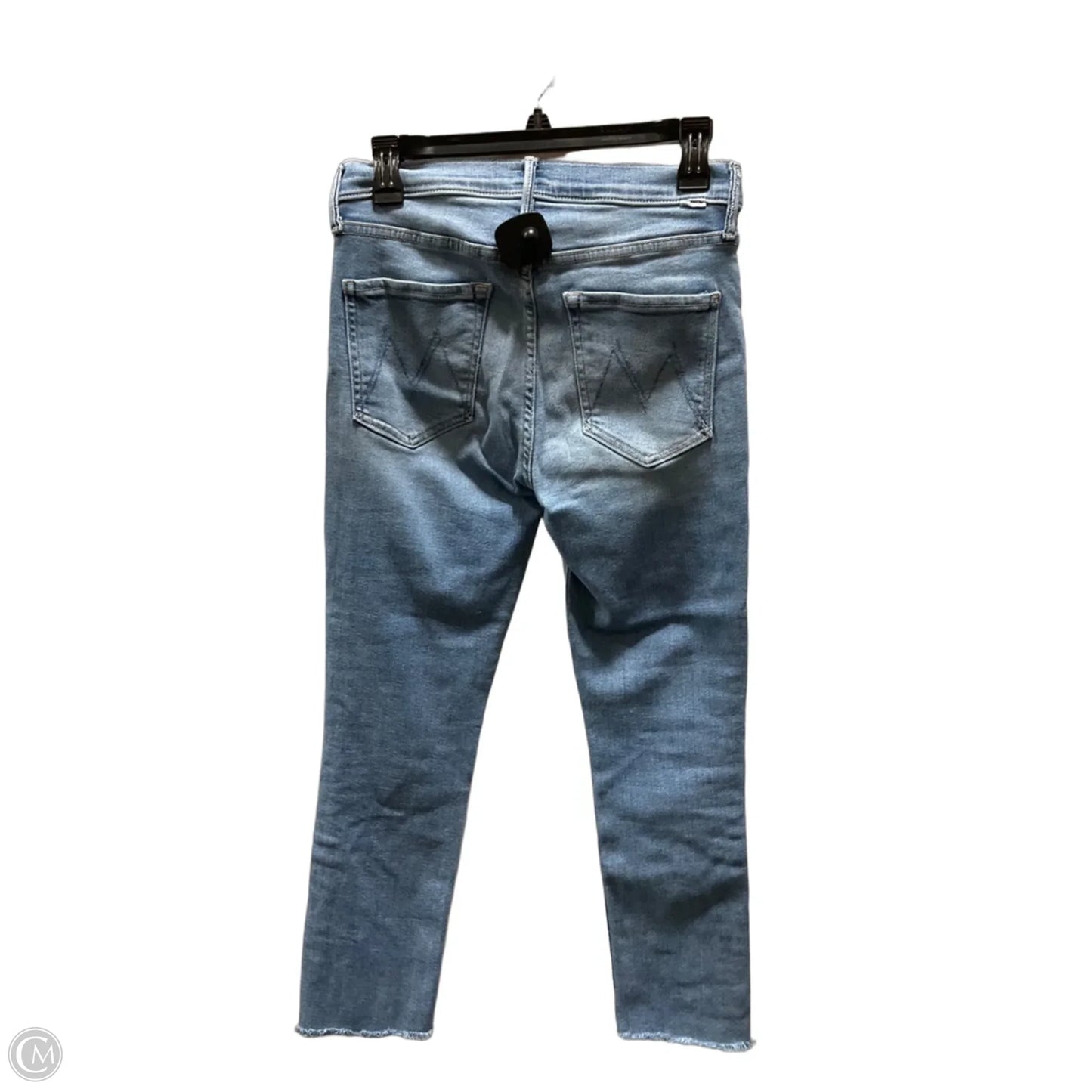 Jeans Straight By Mother In Blue, Size: 4