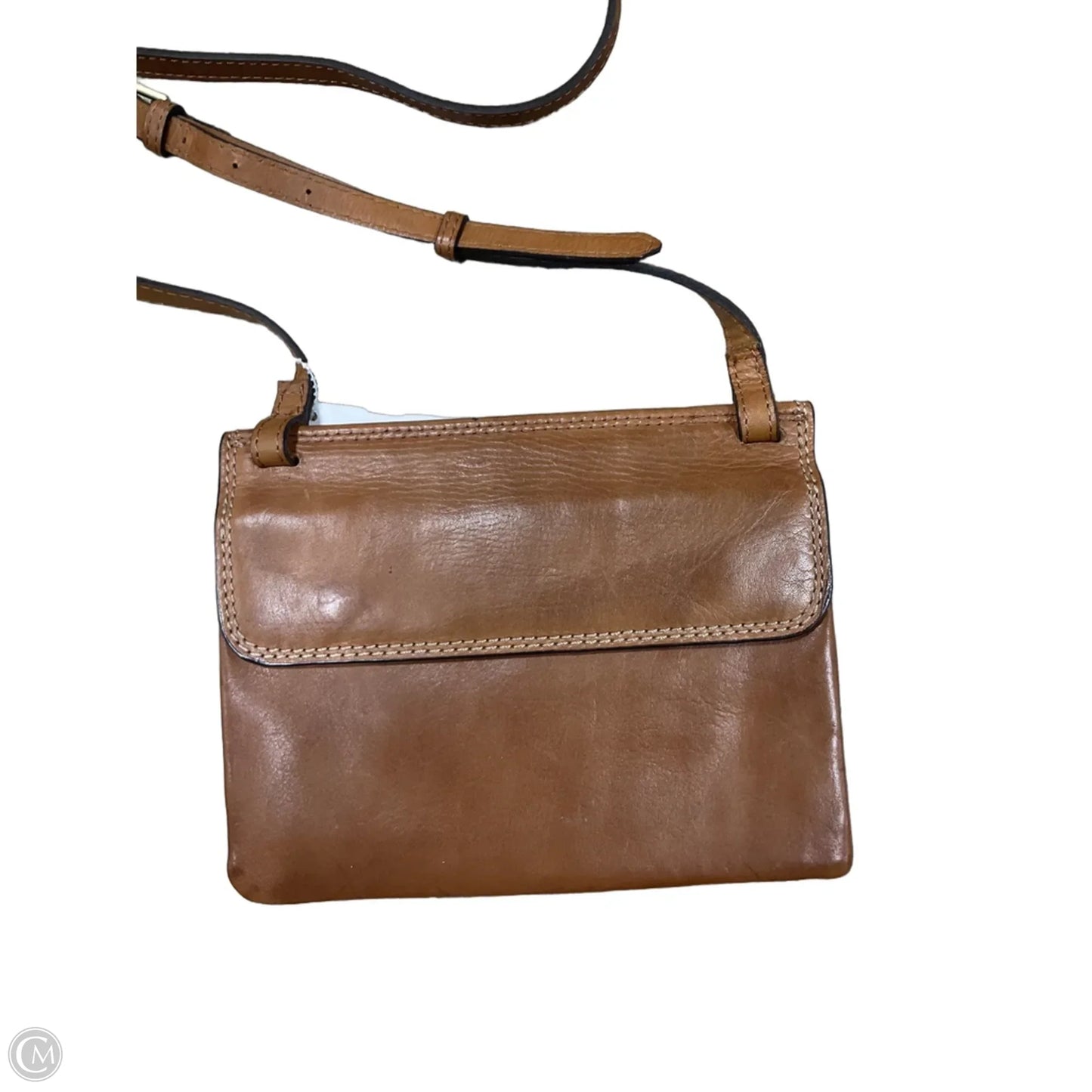 Crossbody Leather By Cmf, Size: Small