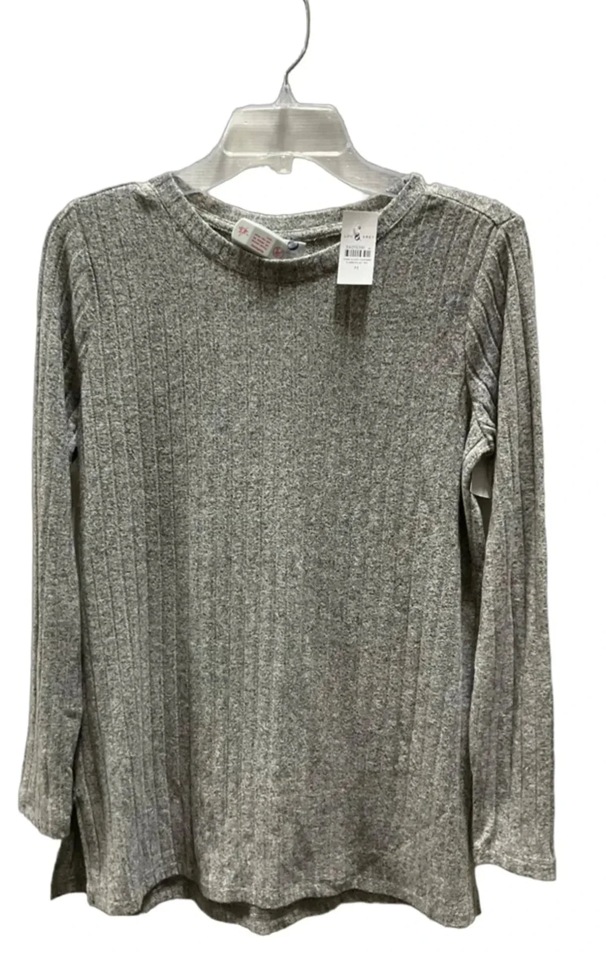 Top Long Sleeve By Lou And Grey In Grey, Size: M