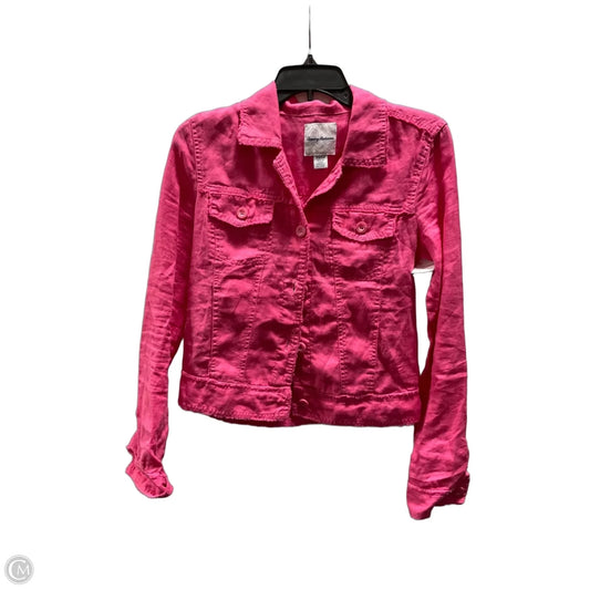 Blouse Long Sleeve By Tommy Bahama In Pink, Size: Xs