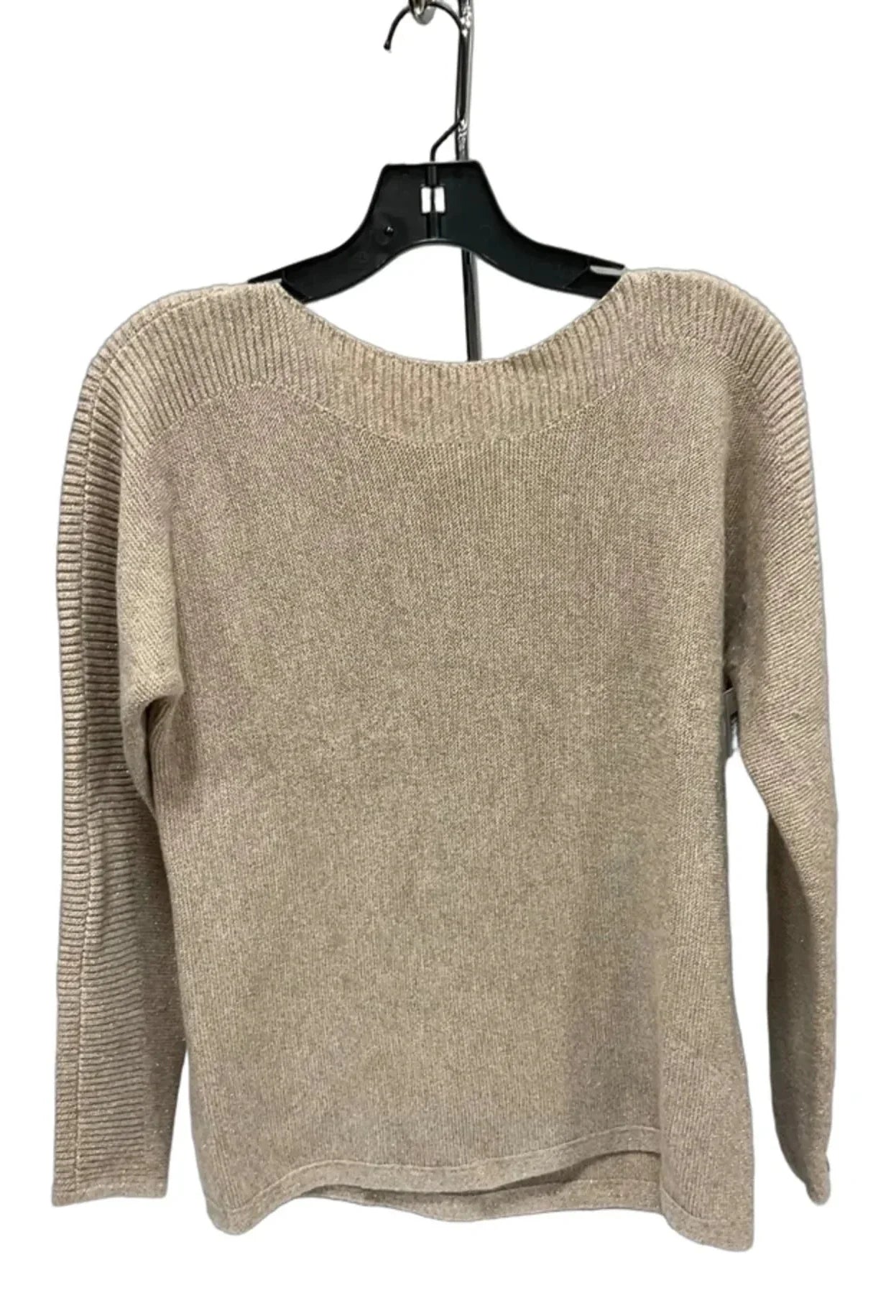 Sweater By Talbots In Gold, Size: S