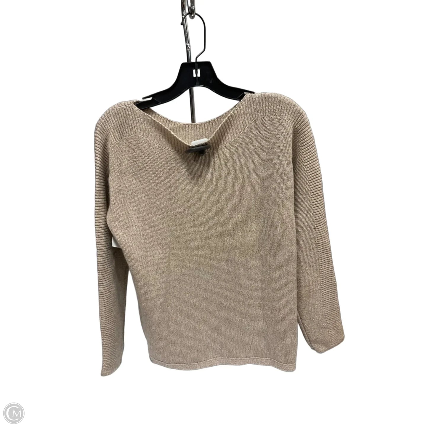Sweater By Talbots In Gold, Size: S