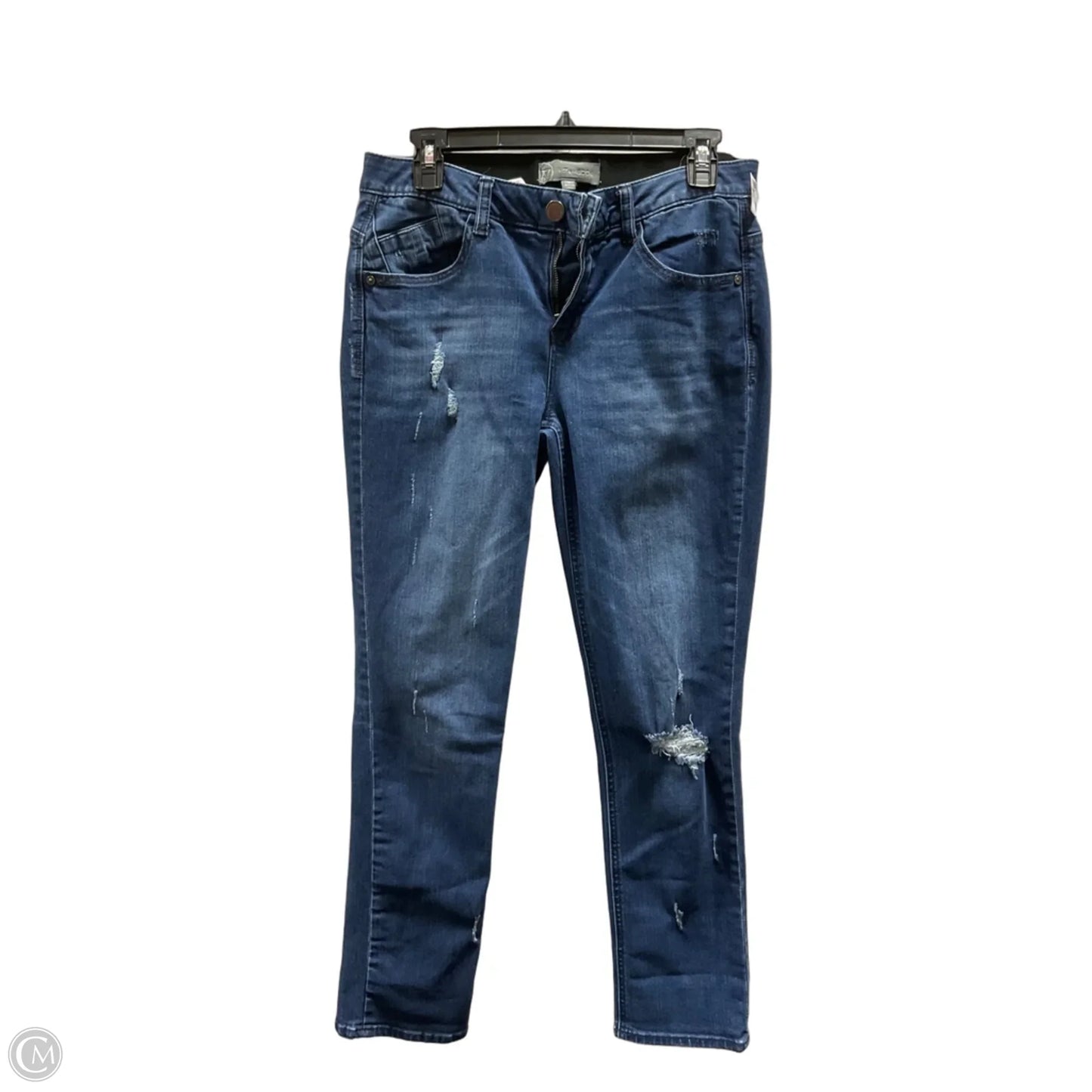 Jeans Straight By Wit & Wisdom In Blue, Size: 6