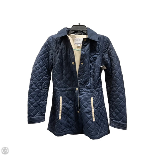 Coat Puffer & Quilted By Nautica In Blue, Size: S