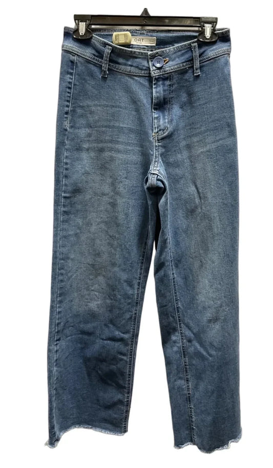 Jeans Wide Leg By Oat In Blue, Size: 2