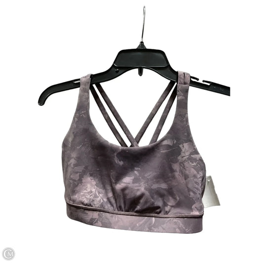 Athletic Bra By Lululemon In Purple, Size: 6