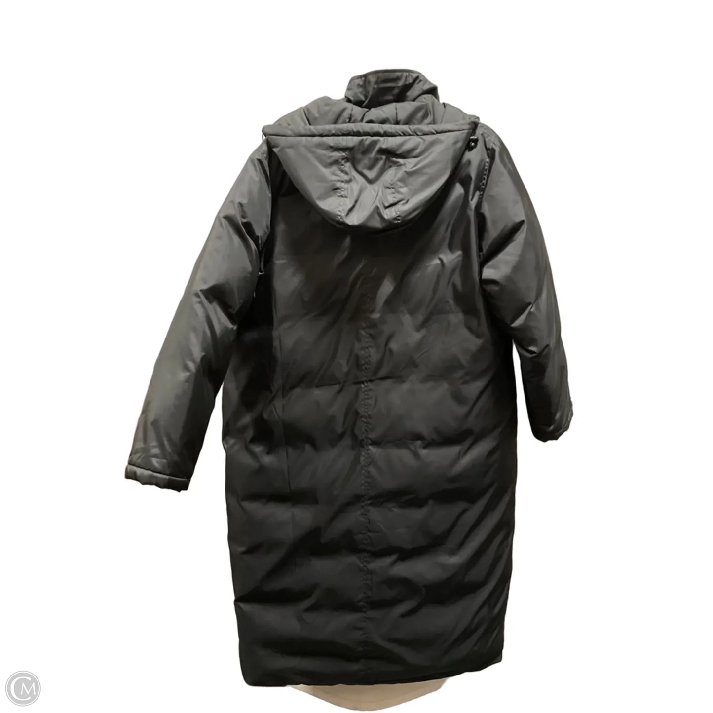 Coat Puffer & Quilted By Cmf In Black, Size: M