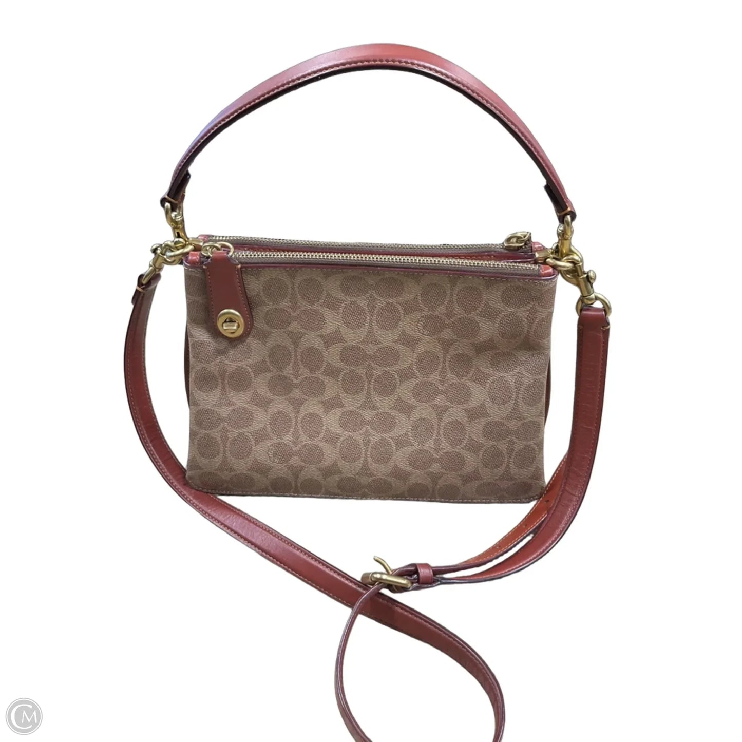 Handbag Designer By Coach, Size: Medium