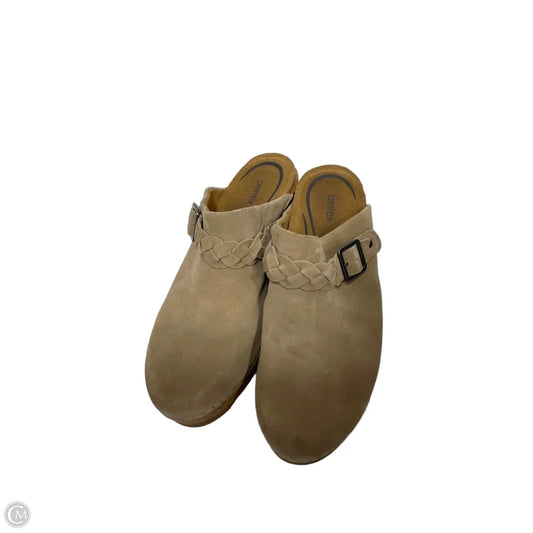 Shoes Heels Block By Aetrex In Beige, Size: 9