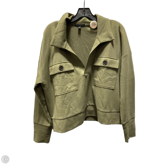 Top Long Sleeve By Banana Republic In Green, Size: Xl