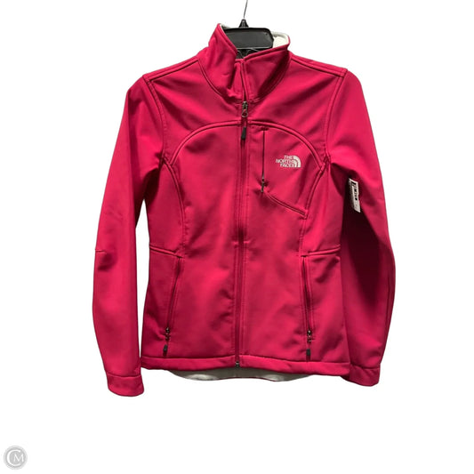 Athletic Jacket By The North Face In Pink, Size: Xs