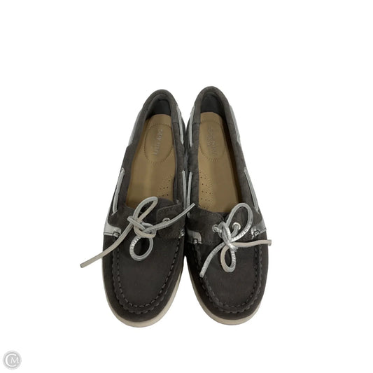 Shoes Flats By Sperry In Grey, Size: 8.5