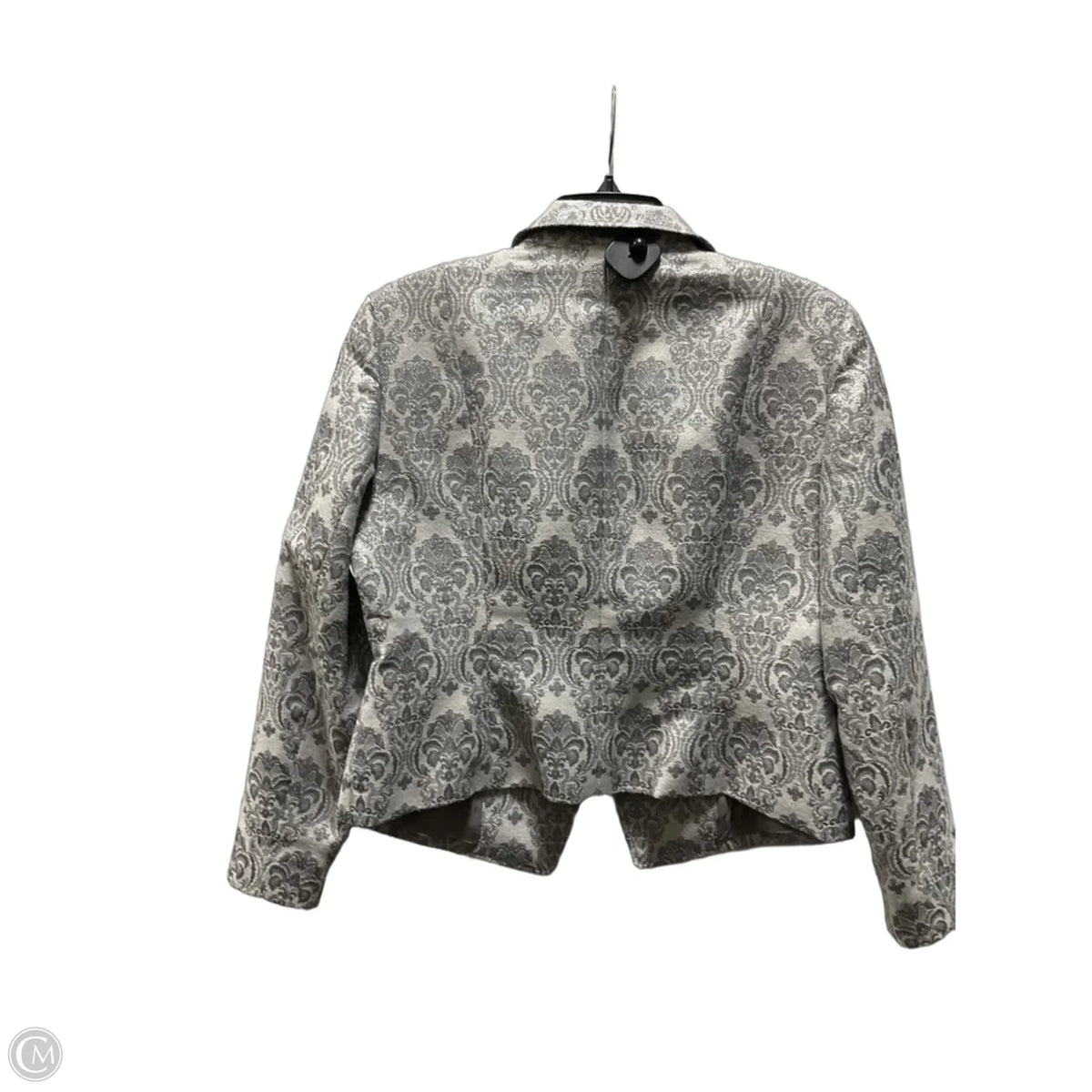 Blazer By Michael By Michael Kors In Silver, Size: 12