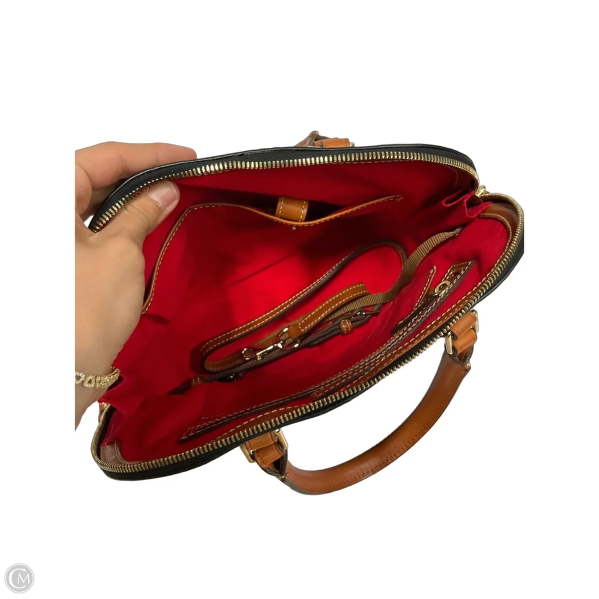 Handbag Designer By Dooney And Bourke, Size: Medium