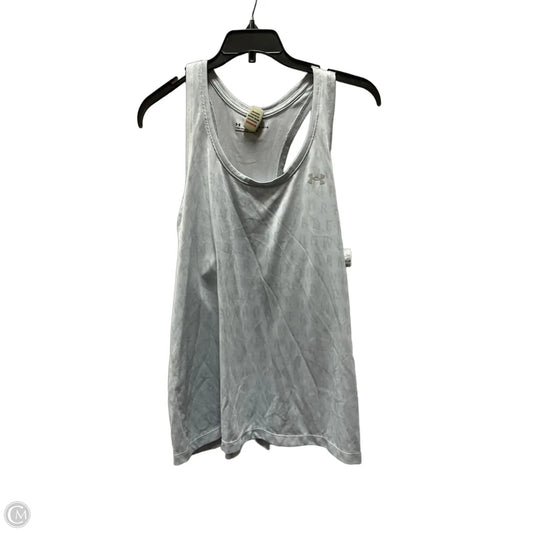 Athletic Tank Top By Under Armour In Grey, Size: L
