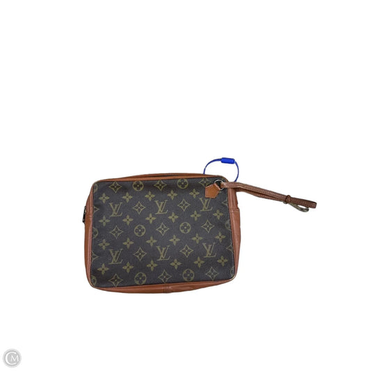 Clutch Luxury Designer By Louis Vuitton, Size: Medium