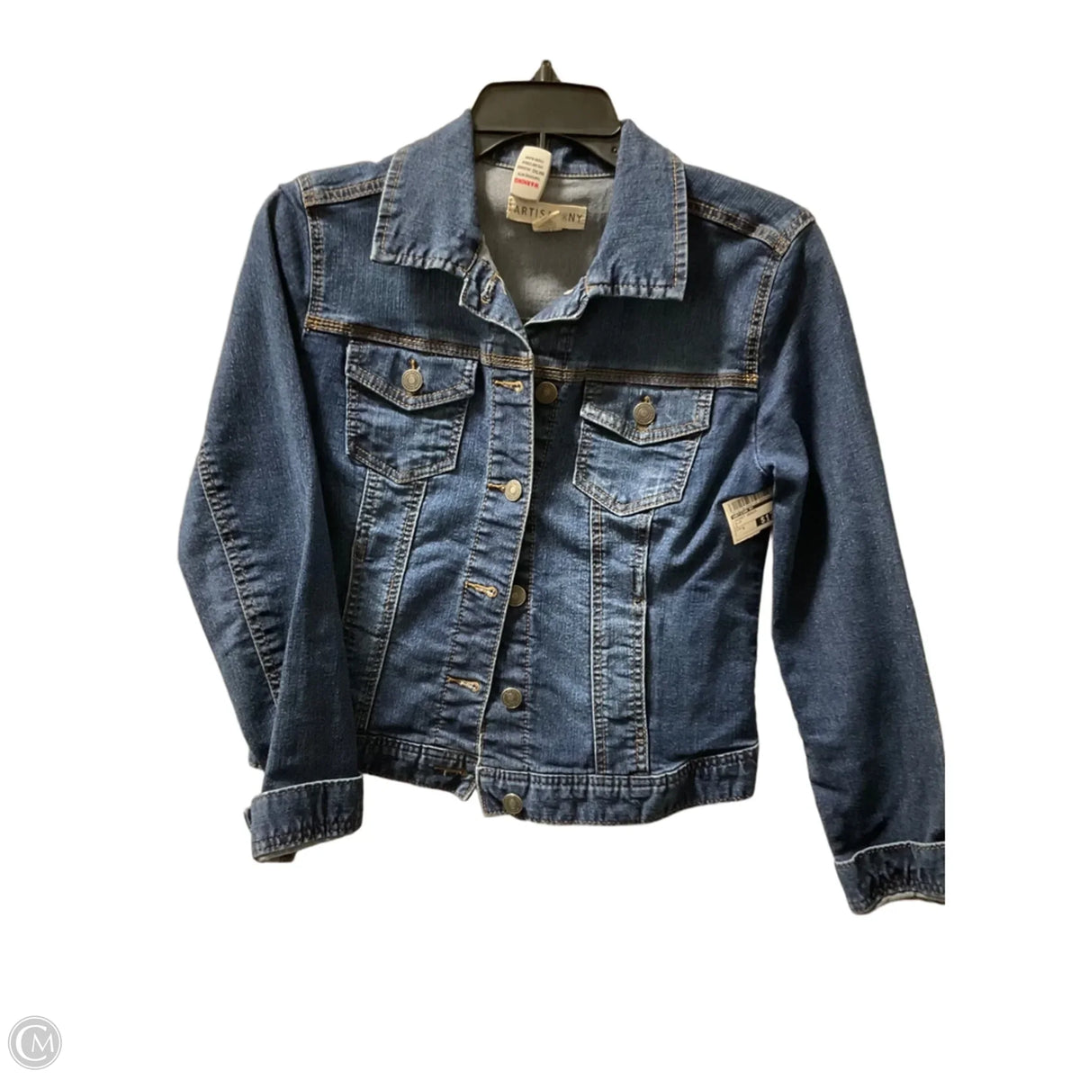 Jacket Denim By Artisan Ny In Blue, Size: S