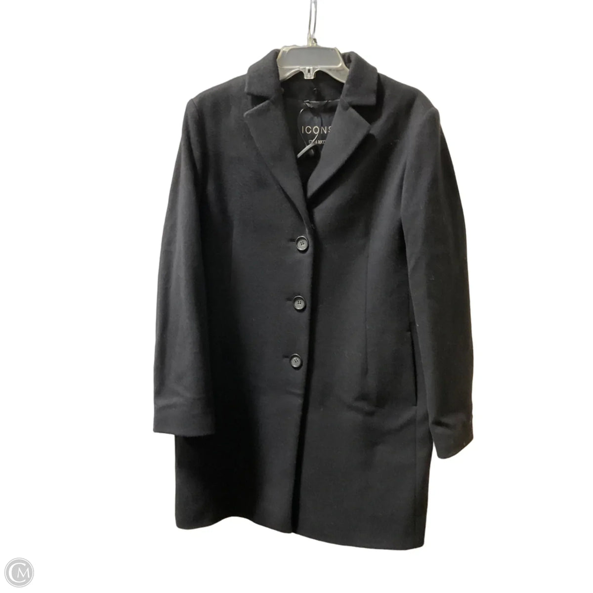 Coat Wool By Cma In Black, Size: L