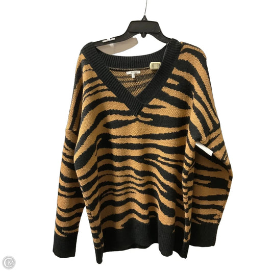 Sweater By Jodifl In Zebra Print, Size: M