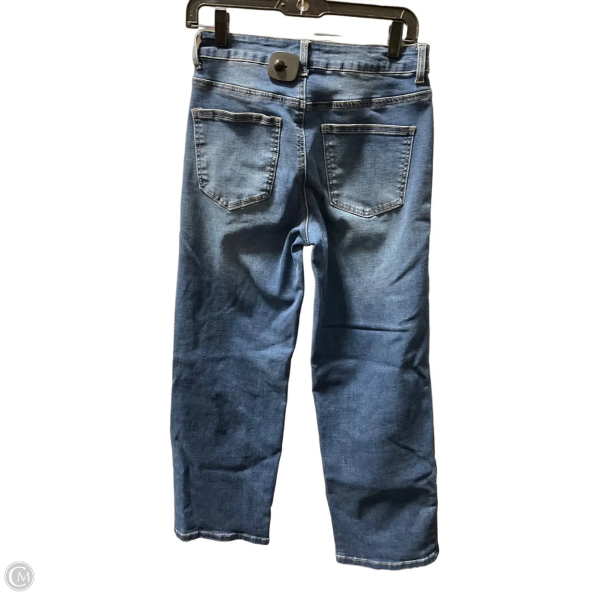 Jeans Wide Leg By Oat In Blue, Size: 4