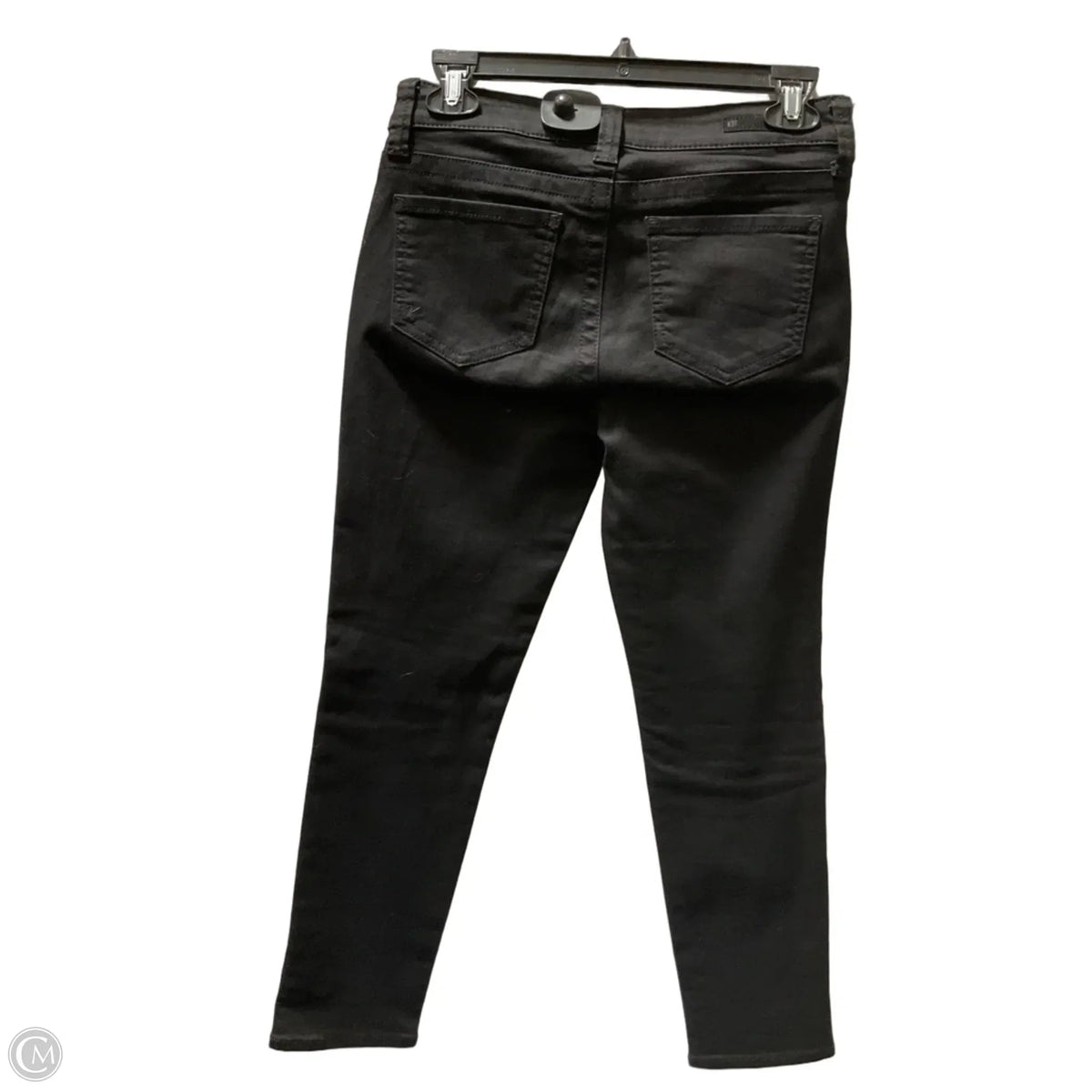 Jeans Straight By Kut In Black, Size: 2