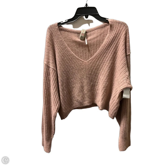 Sweater By Free People In Pink, Size: S