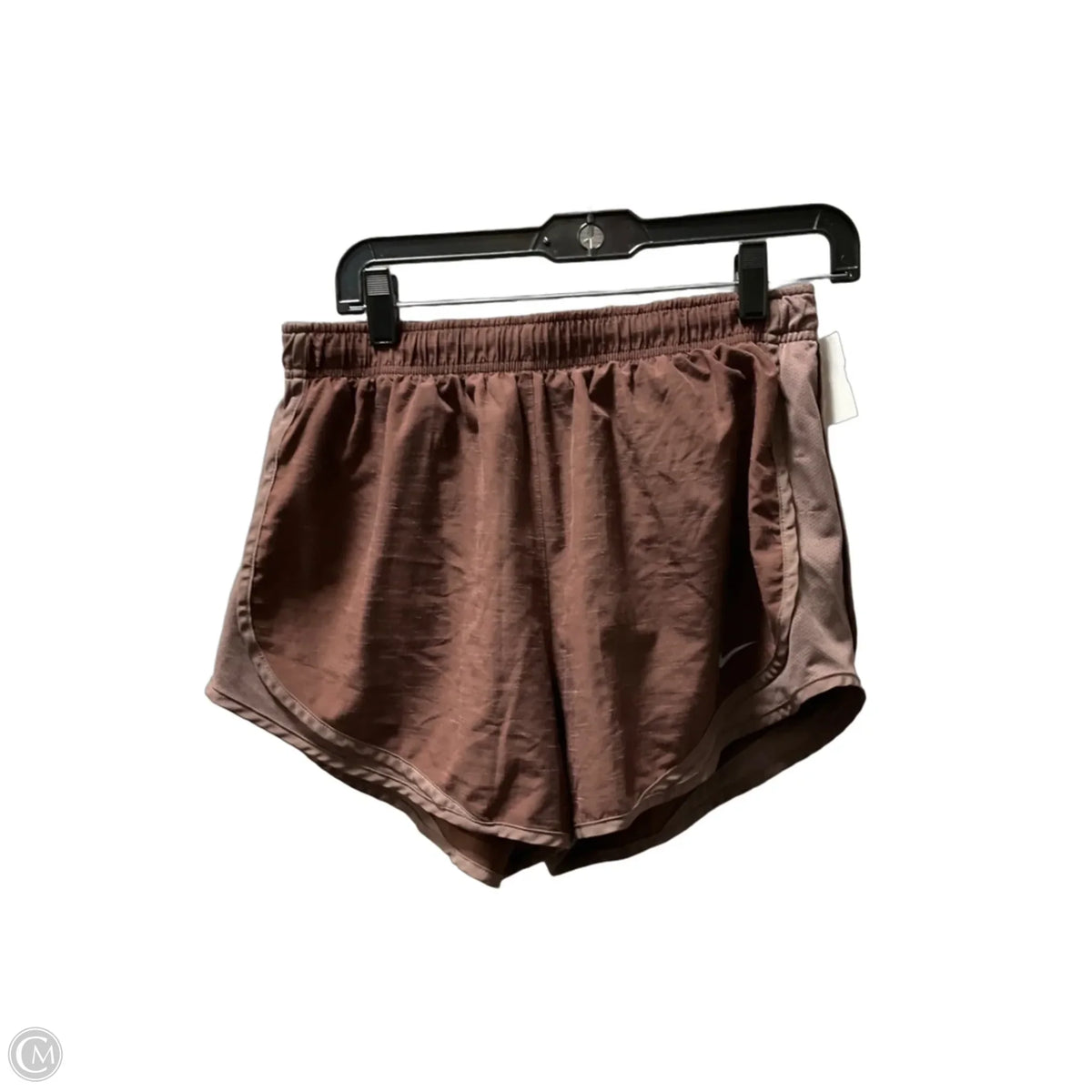 Athletic Shorts By Nike Apparel In Brown, Size: L