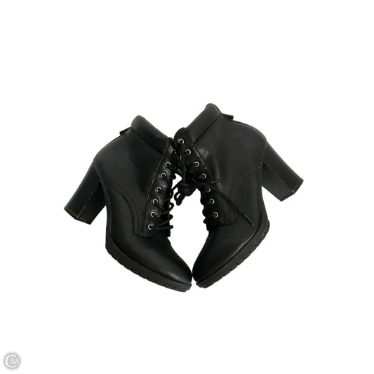 Boots Ankle Heels By Style And Company In Black, Size: 7