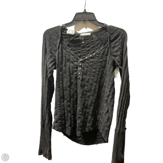 Top Long Sleeve By We The Free In Black, Size: L