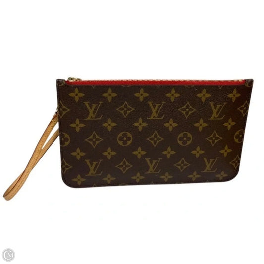 Wristlet Luxury Designer By Louis Vuitton, Size: Large