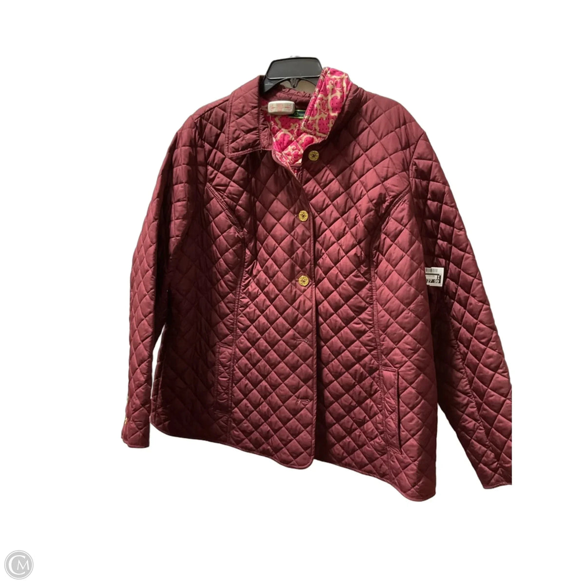 Jacket Puffer & Quilted By C Wonder In Red, Size: 2x