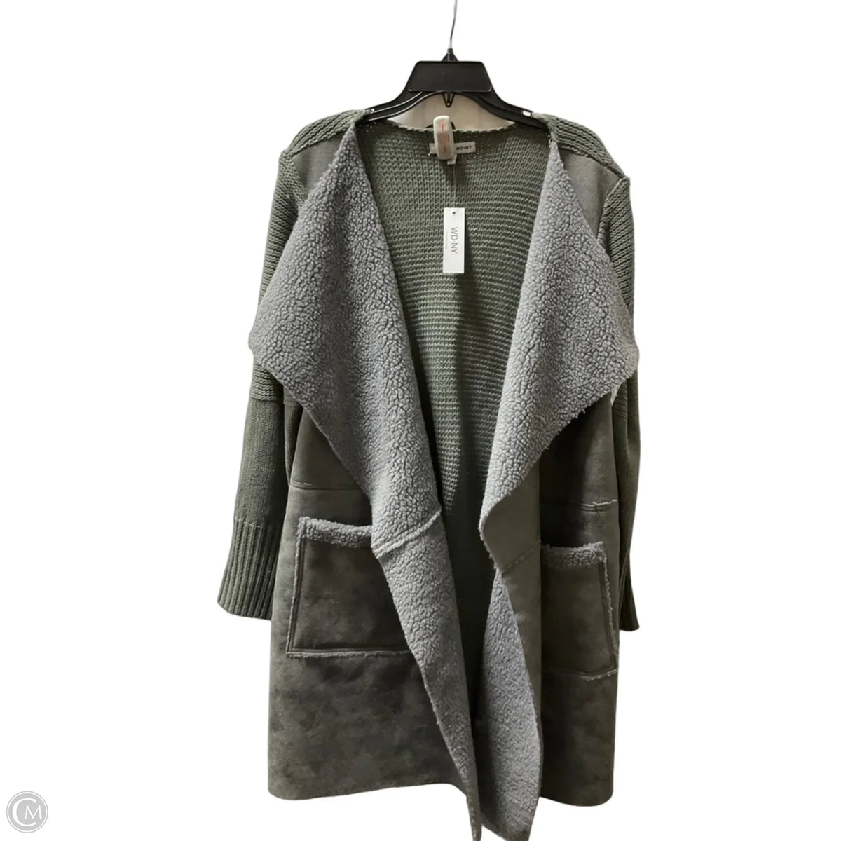 Jacket Other By Wdny In Grey, Size: 2x