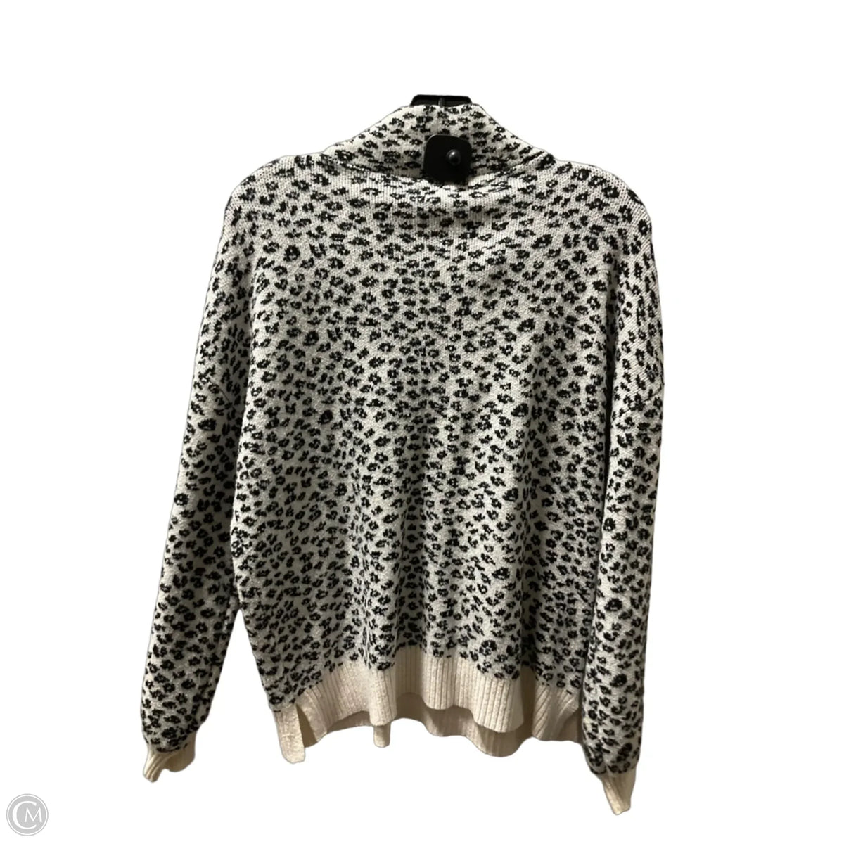 Sweater By Loft In Leopard Print, Size: M