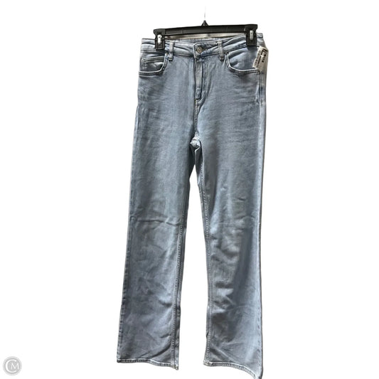 Jeans Wide Leg By Zara In Blue, Size: 4