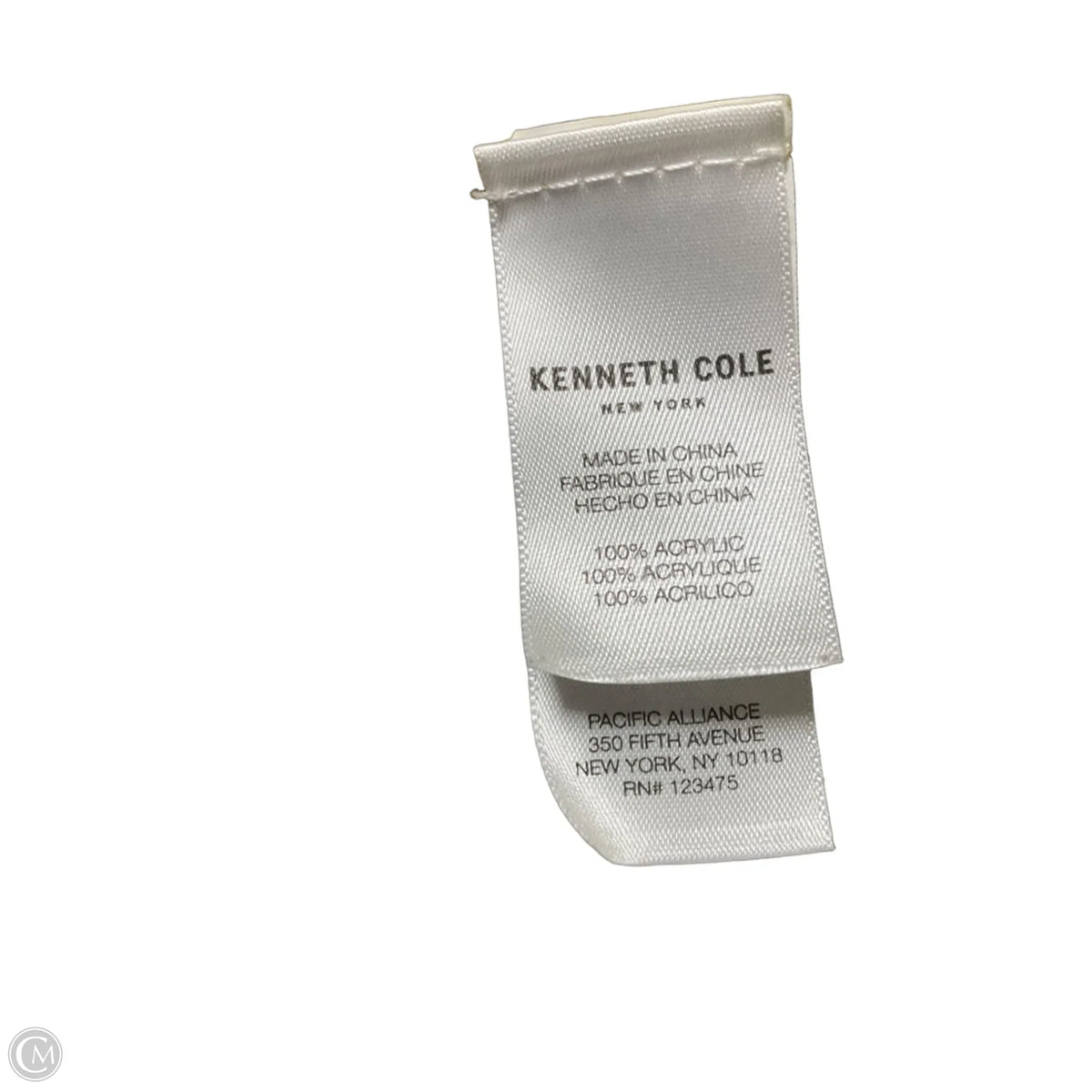 Sweater By Kenneth Cole In Yellow, Size: S
