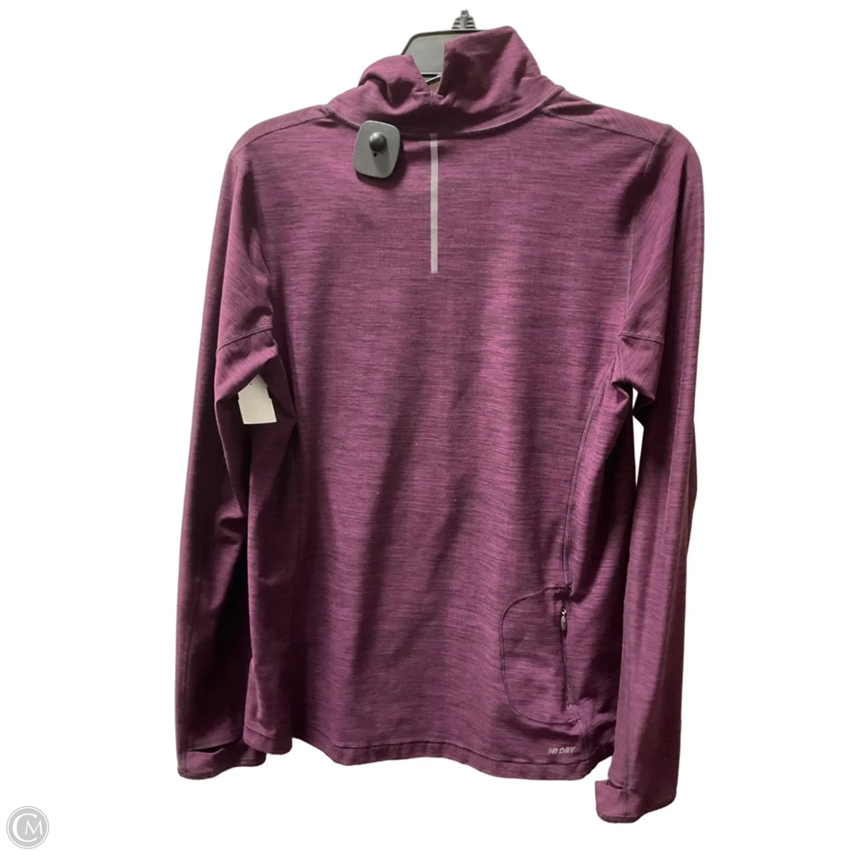 Athletic Jacket By New Balance In Purple, Size: L