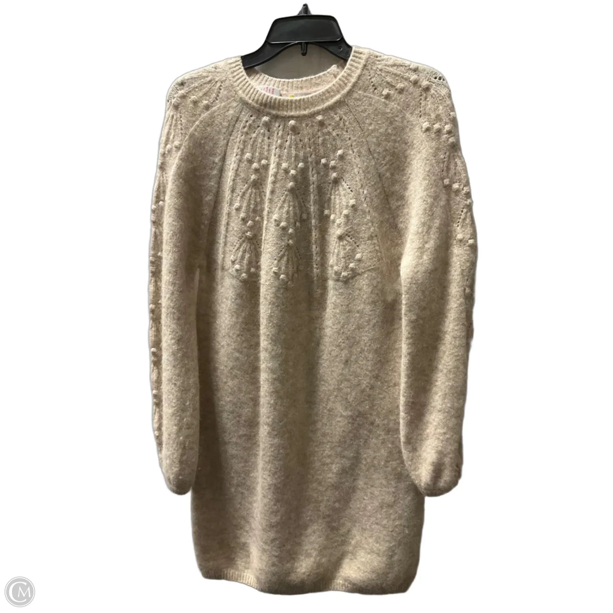 Dress Sweater By Boden In Tan, Size: M