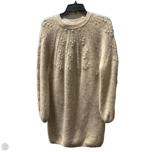 Dress Sweater By Boden In Tan, Size: M