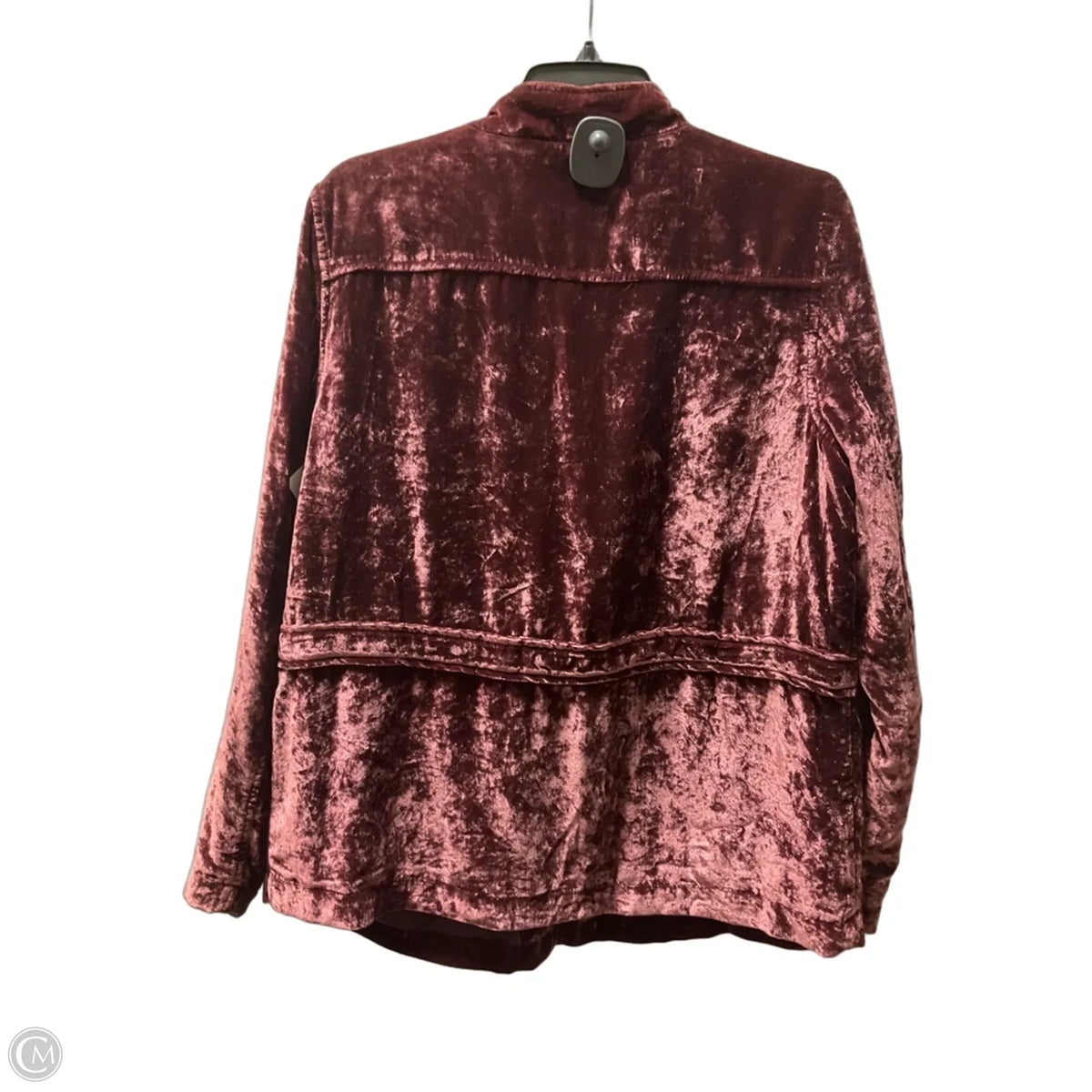 Jacket Shirt By Loft In Pink, Size: M