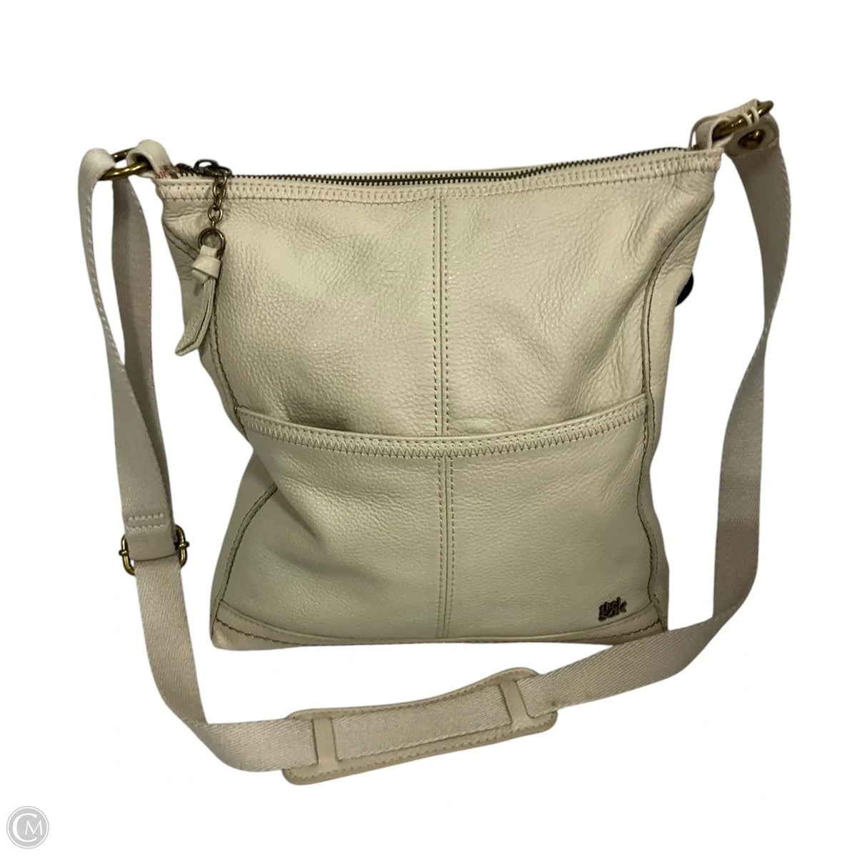Handbag Leather By The Sak, Size: Small