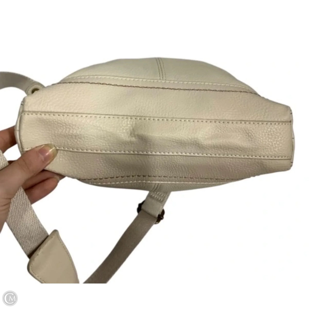 Handbag Leather By The Sak, Size: Small