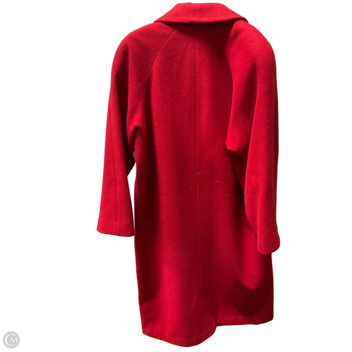 Coat Wool By Cmf In Red, Size: M