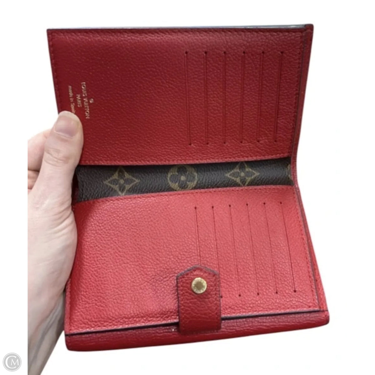 Wallet Luxury Designer By Louis Vuitton, Size: Medium